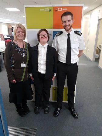 Vivian begins a work experience placement with Wiltshire Police