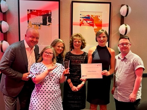 WorkFit partners celebrate success at the British Association for Supported Employment (BASE) Awards